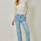 Carolyn Lettuce Edge Textured Knit Top
