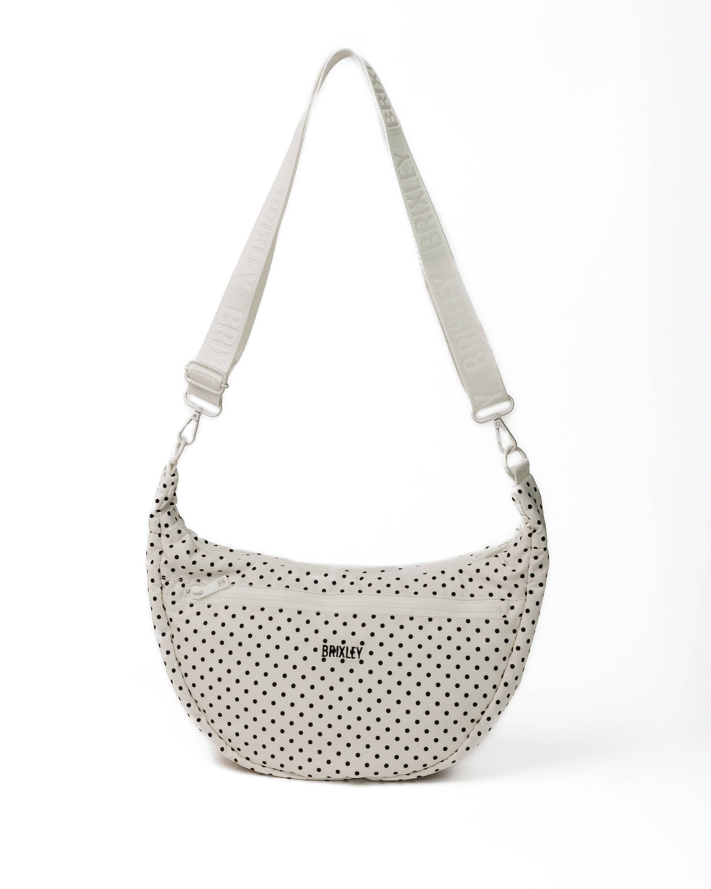Pearl Dot Crescent Bag