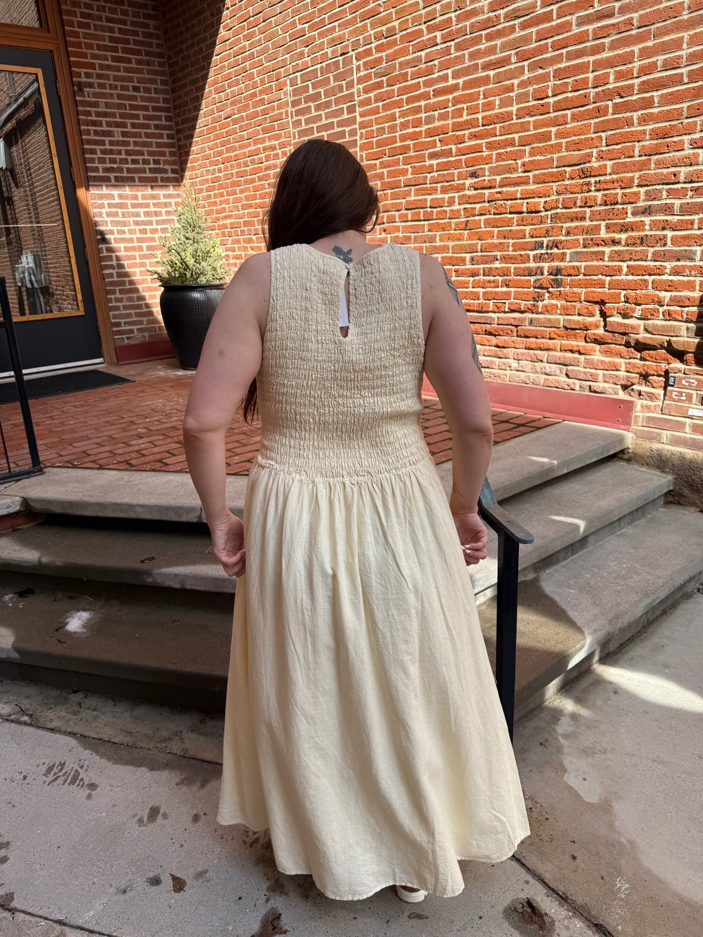 Juniper Maxi Dress in Pineapple