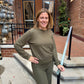 Russel Cozy Pullover in Grape Leaf