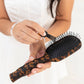 Teleties Detangler Hair Brush for Medium Hair in Tortoise