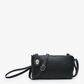 Kendall Crossbody/Wristlet in Black