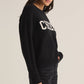 Lizzy Cheers Sweater in Black