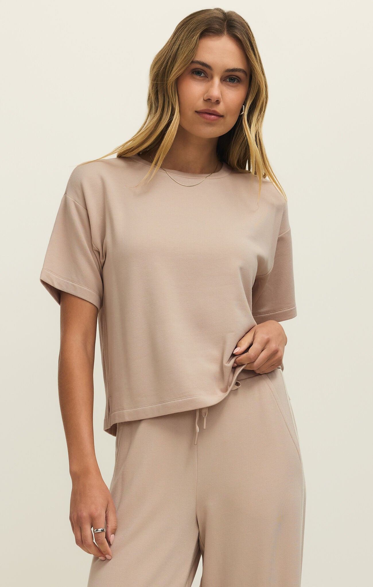 Harbor Top in Parchment