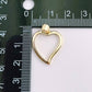 Gold Filled Heart Charm Pendant