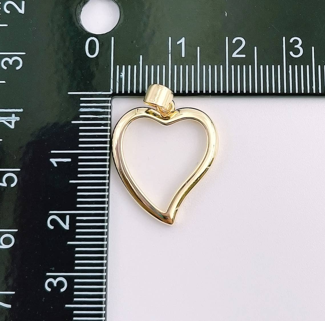 Gold Filled Heart Charm Pendant