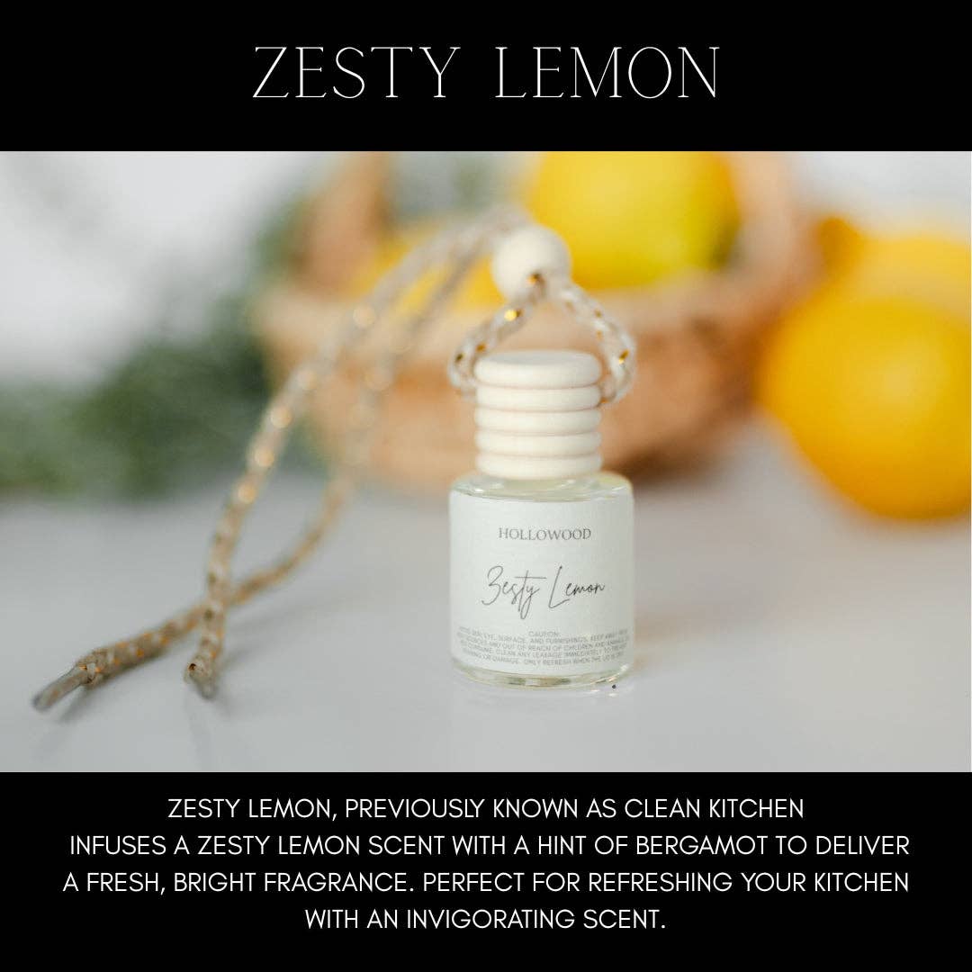 Zesty Lemon Car Diffuser