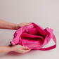 Bubblegum Crescent Bag