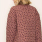 Ashley Button Down Coat in Ditsy Floral