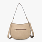 Raquel Whipstitch Saddle Bag in Black