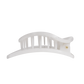 Coconut White Large Flat Circle Hair Clip