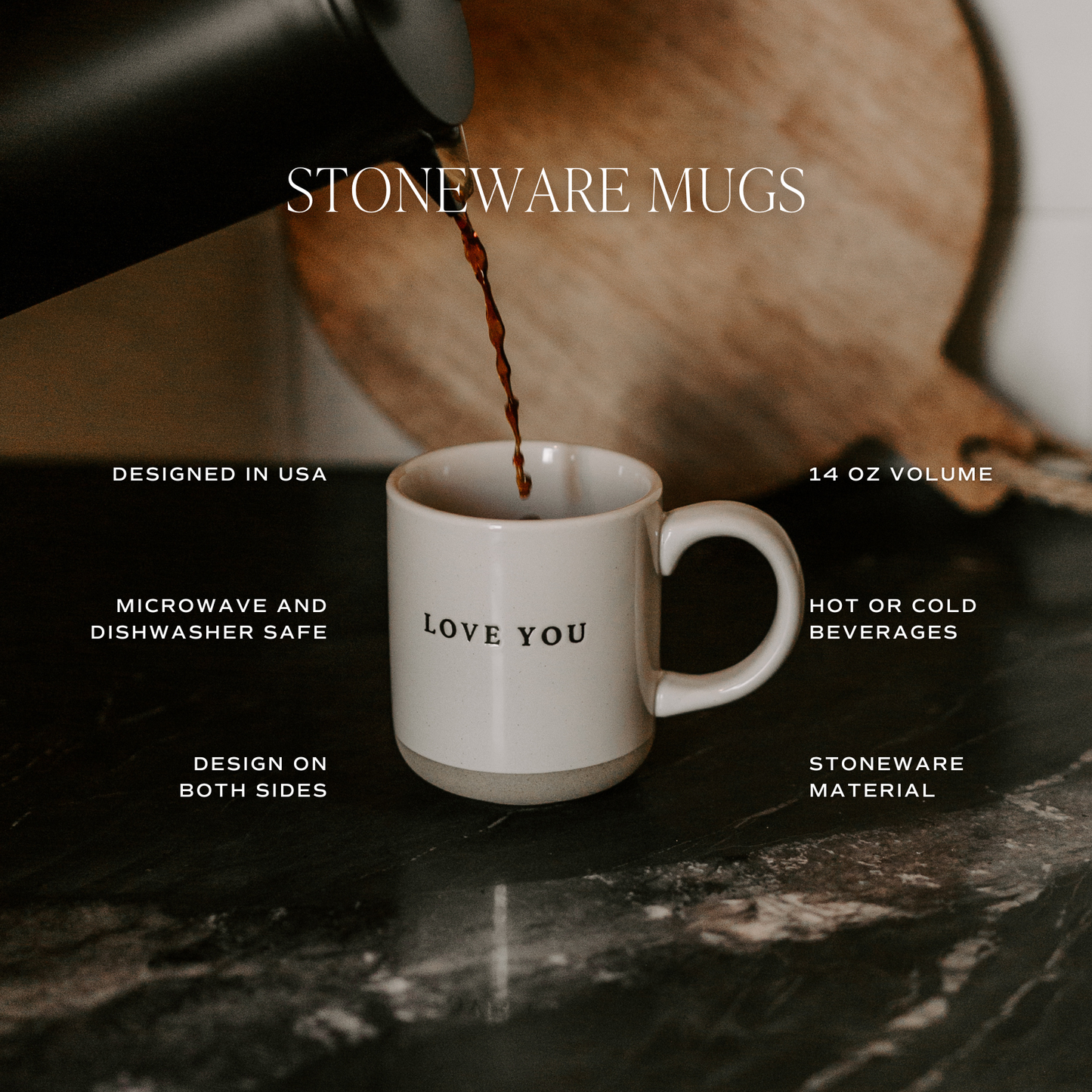 Best Mom Ever Stoneware Coffee Mug