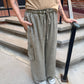 Washed Tencel Cargo Pants in Washed Olive