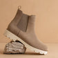 The Gianna Khaki Chunky Sole Chelsea Fall Boot