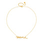Mama Necklace in Gold