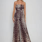 Cassandra Wide Leg Leopard Jumpsuit