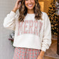Merry Plaid Merry Christmas Shorts Set
