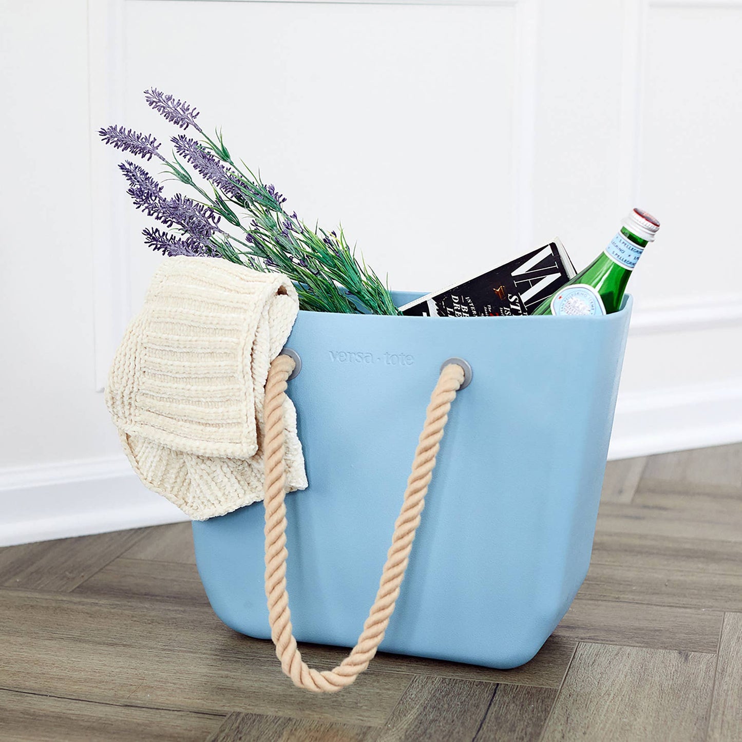 Rope Straps for Versa Tote in Grey