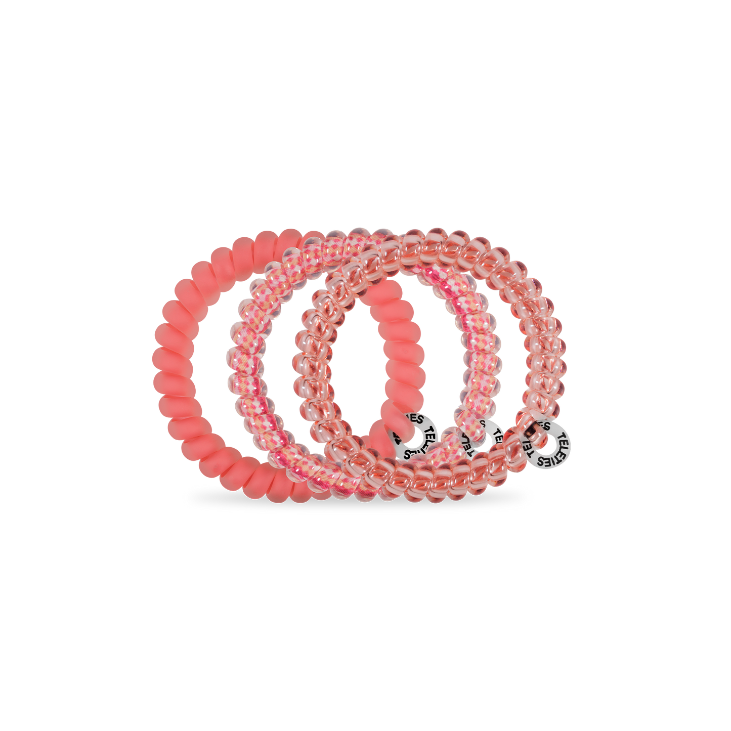 Spiral Hair Coils Small in Dreamsicle