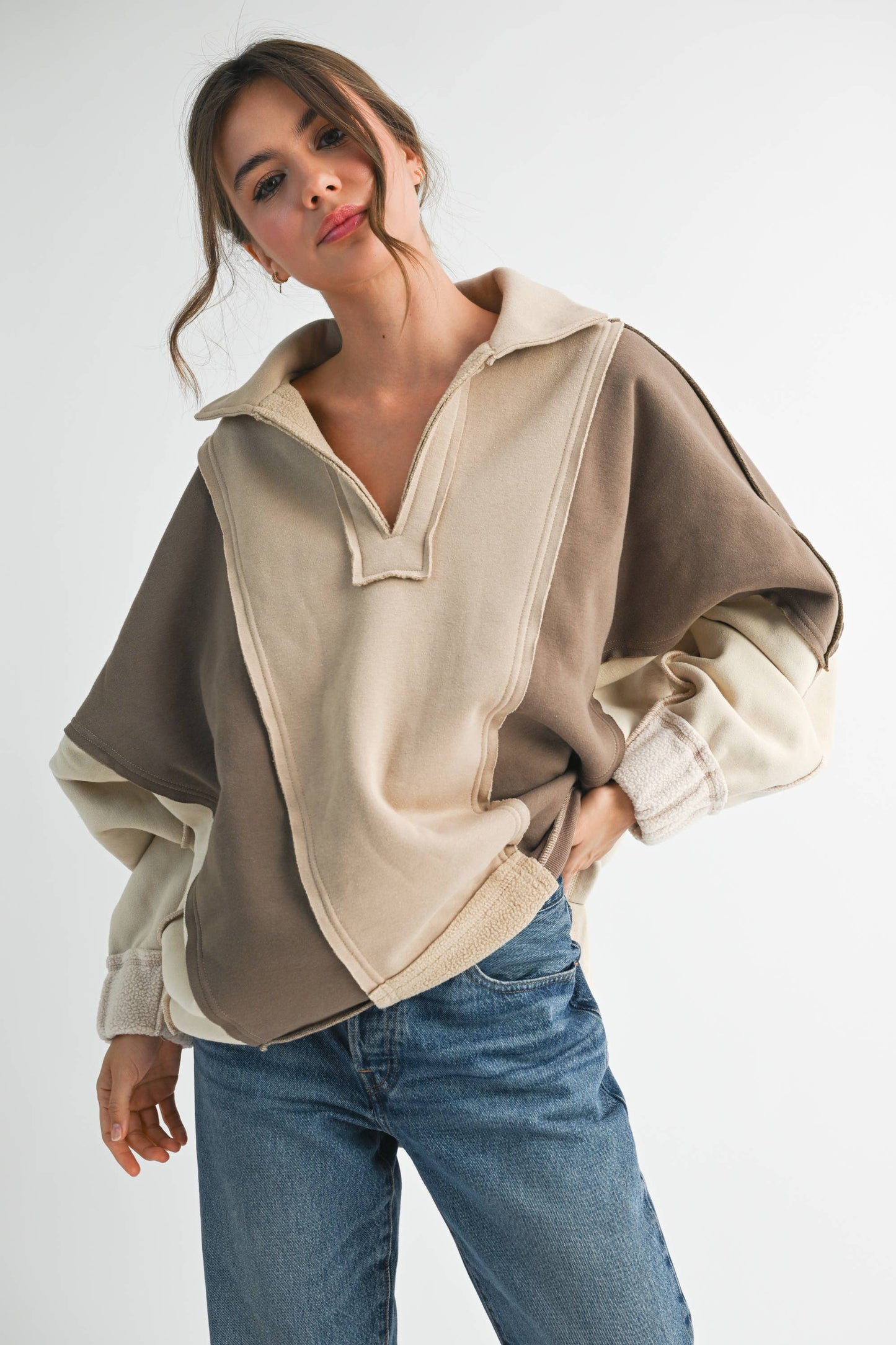 Lallie Sweatshirt in Oat