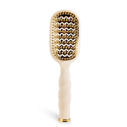 Teleties Vented Hair Brush in Tan