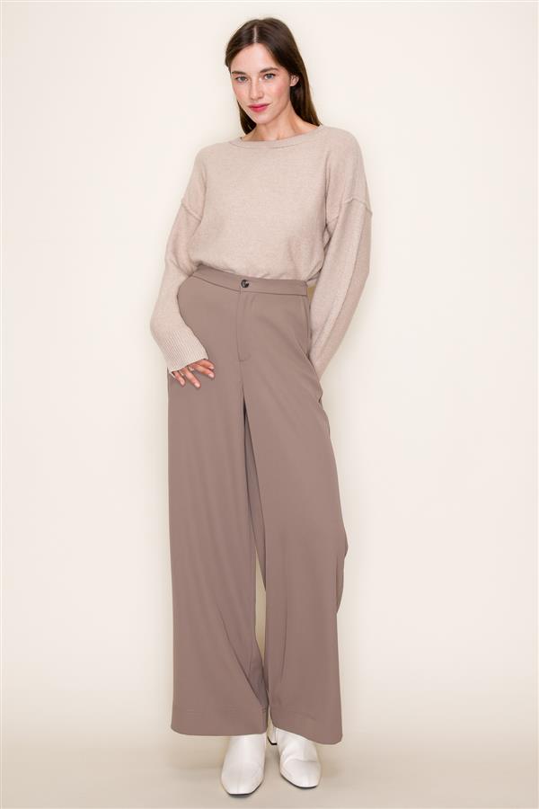 Chloe Dress Pants in Taupe