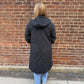 Norah Quilted Puffer Jacket in Black
