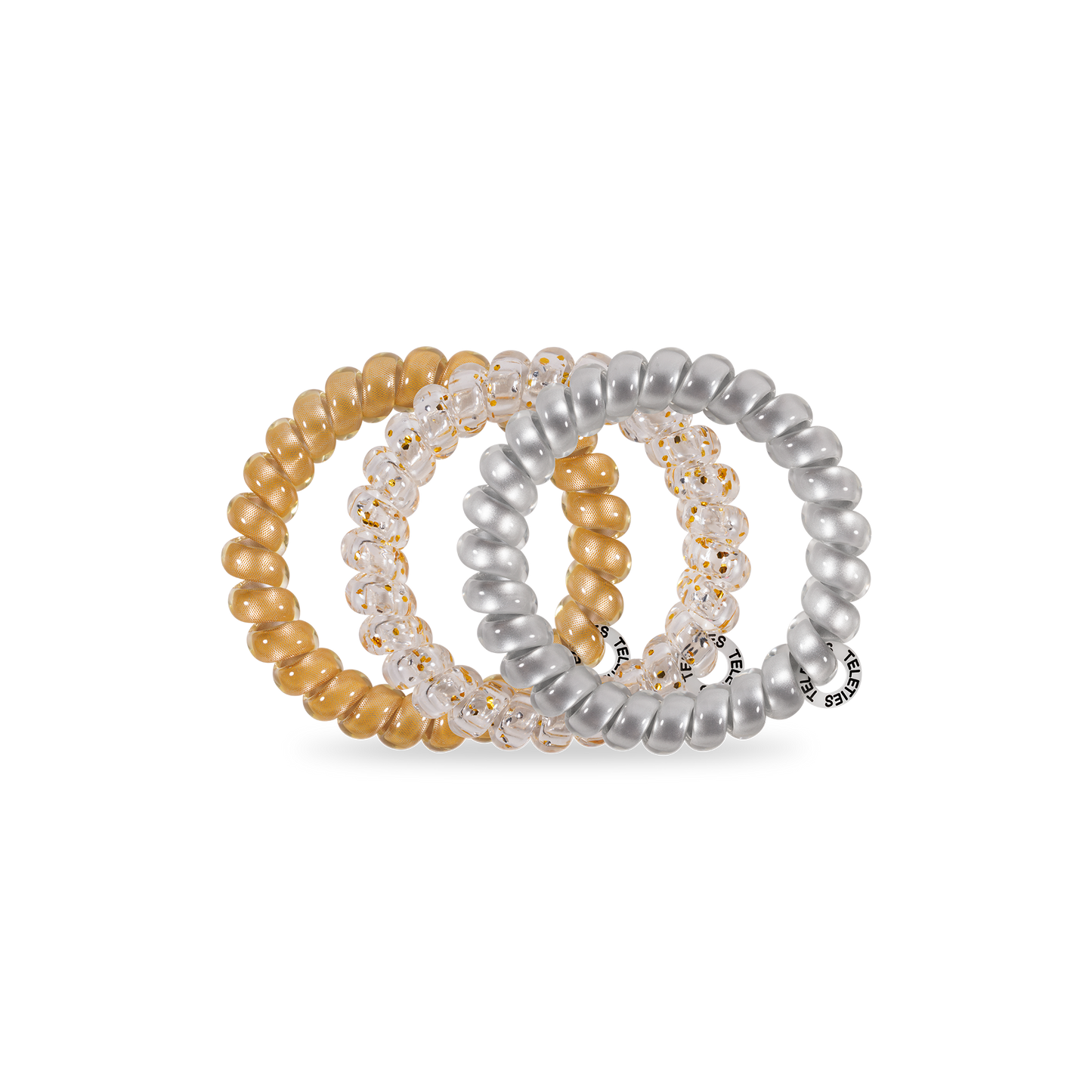 Spiral Hair Coils Large in Starstruck Hair Ties