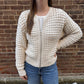 Logan Sweater Jacket Crystal