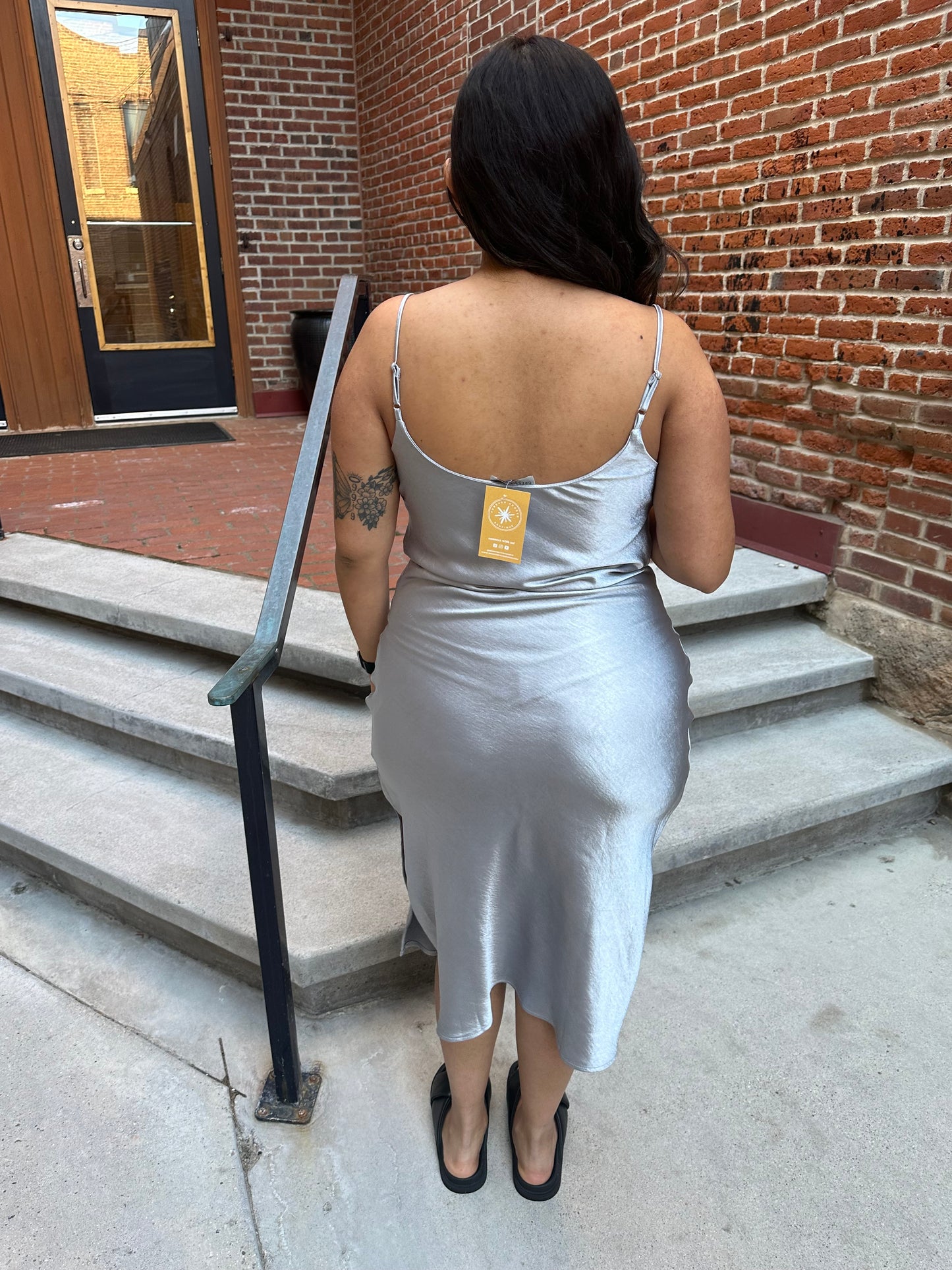 Jordan Midi Dress in Moonlight
