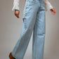 Laney Western Diamond Studded Straight Leg Jeans