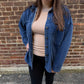 All Day Knit Denim Jacket Indigo