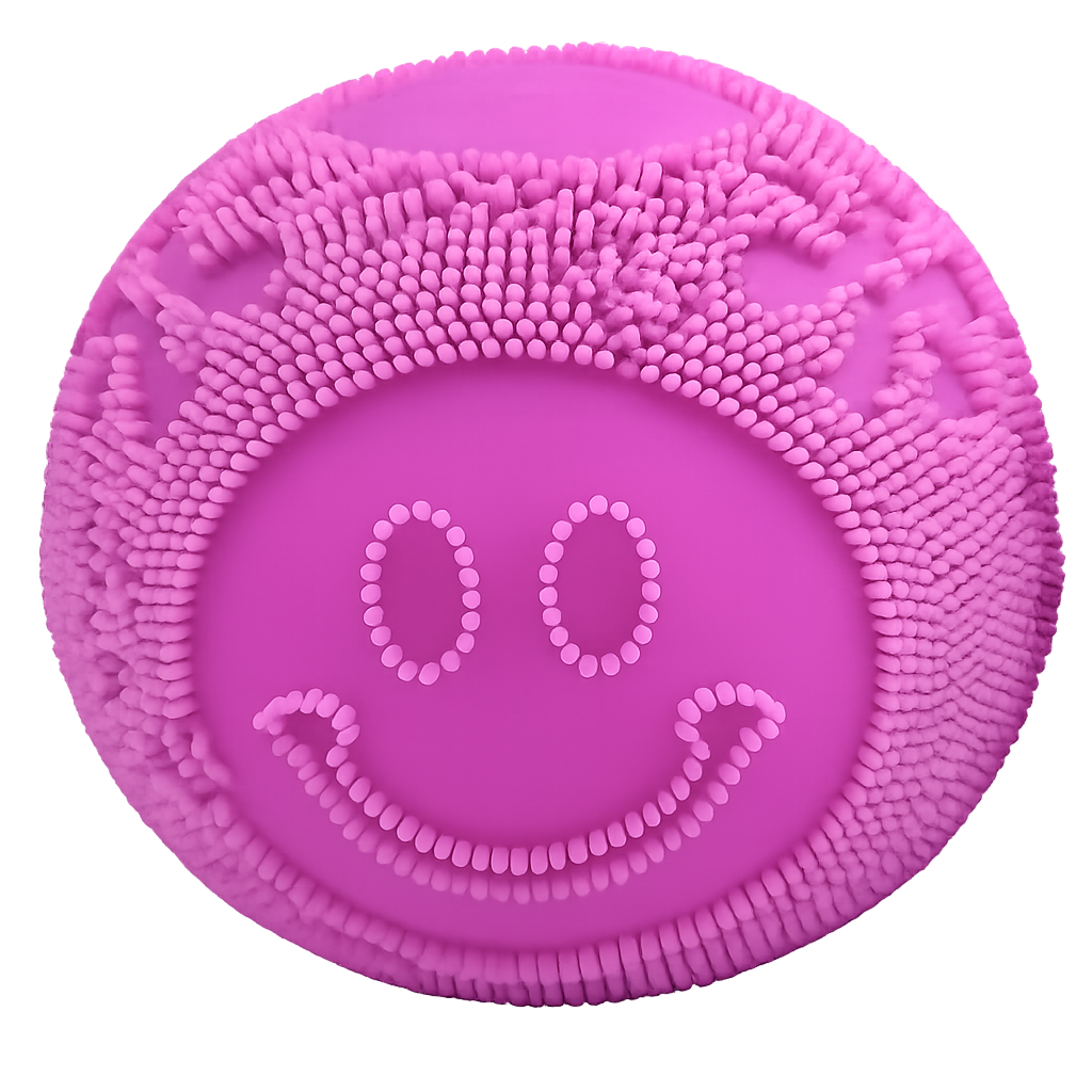 Fun Doh Fuzzy Face Squishy Sensory Toy Variety - 12/Display: Wholesale Price