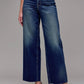Logan Dark Vintage Clean Stretch Dad Jeans