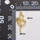 Gold Filled Snake Charm Serpent Pendant