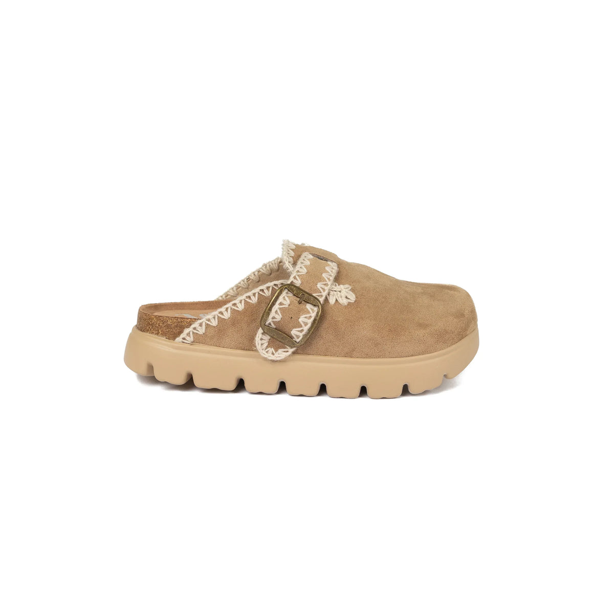 Nevada Clog in Taupe
