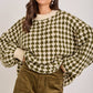 Laura Chunky Textured Sweater in Brown