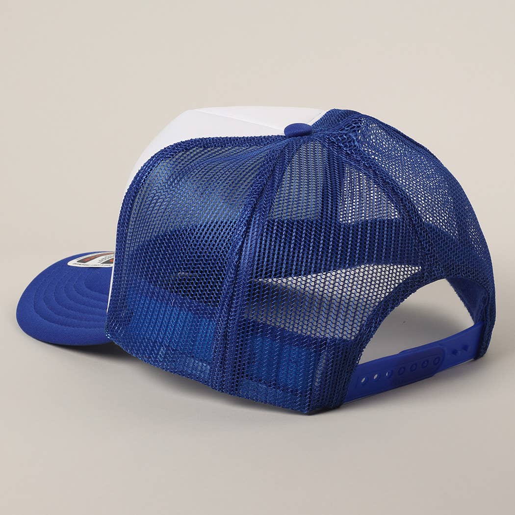 BEER ME Logo Printed Foam Mesh Trucker Hat