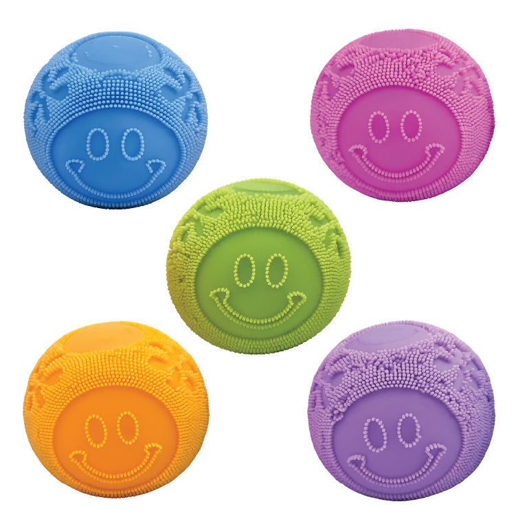 Fun Doh Fuzzy Face Squishy Sensory Toy Variety - 12/Display: Wholesale Price
