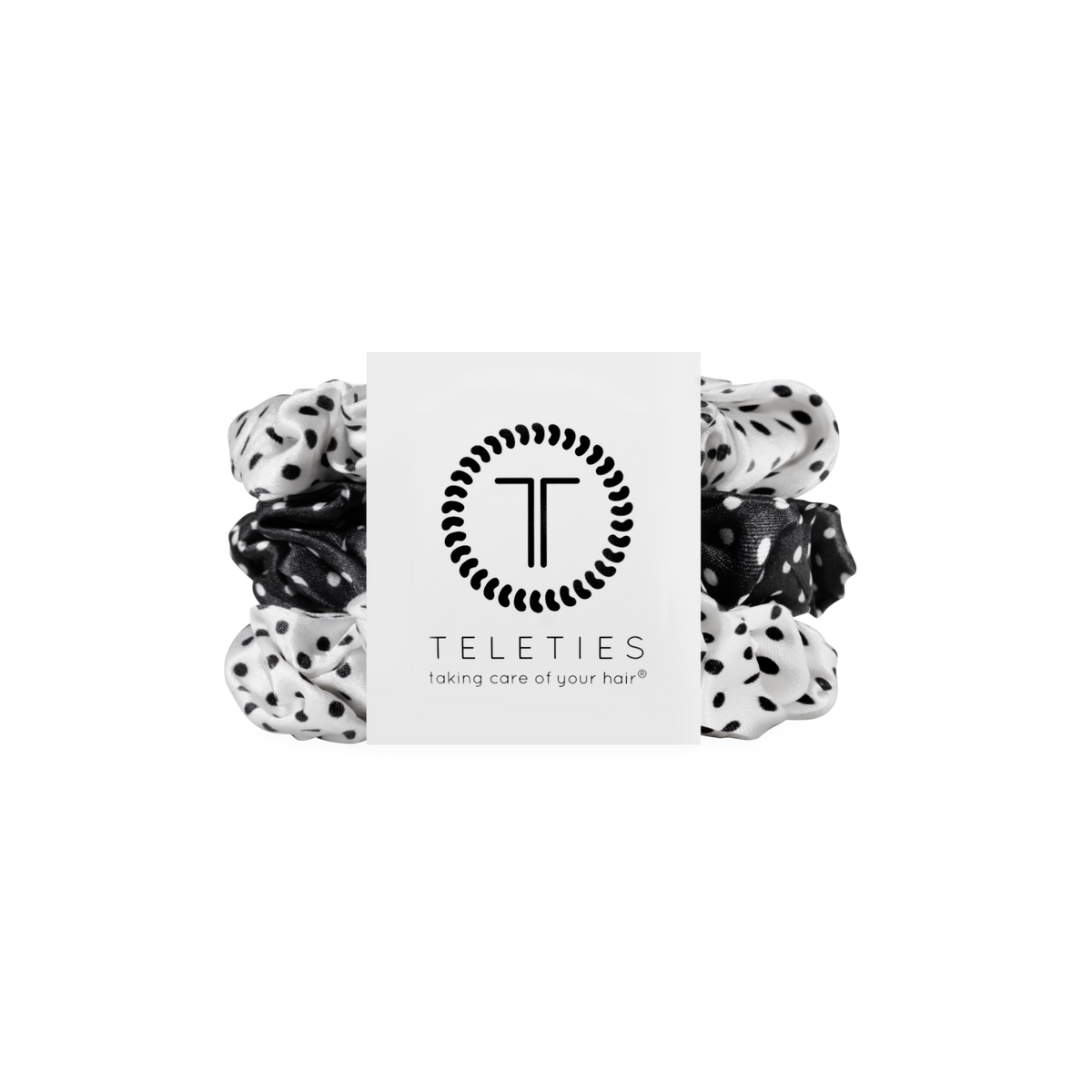 Large Polka Dot Party Silk Scrunchies