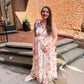 Kari Floral Smocked Midi Dress