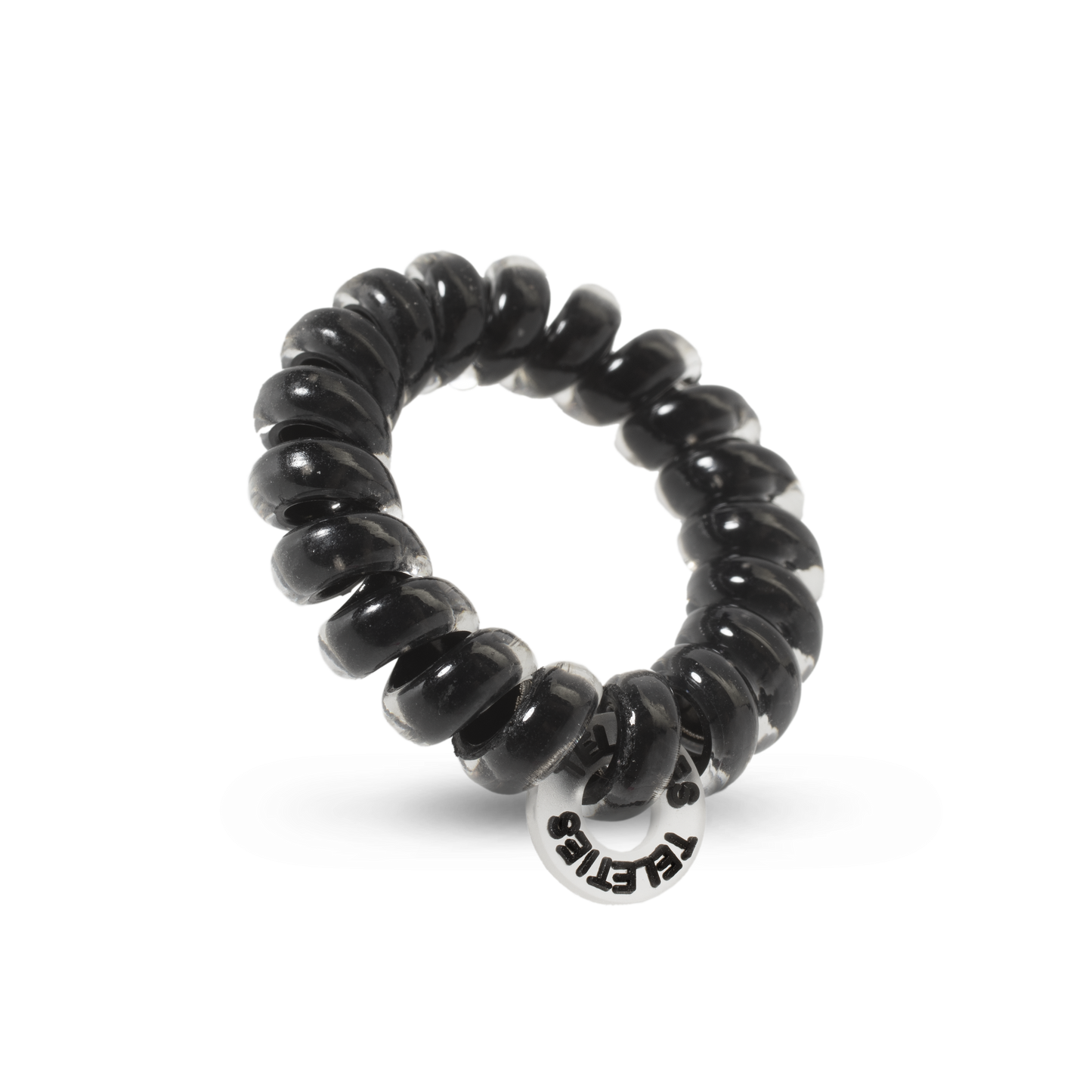 Tiny Jet Black Hair Ties