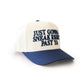 Just Gonna Sneak Right Past Ya Trucker Hat Navy