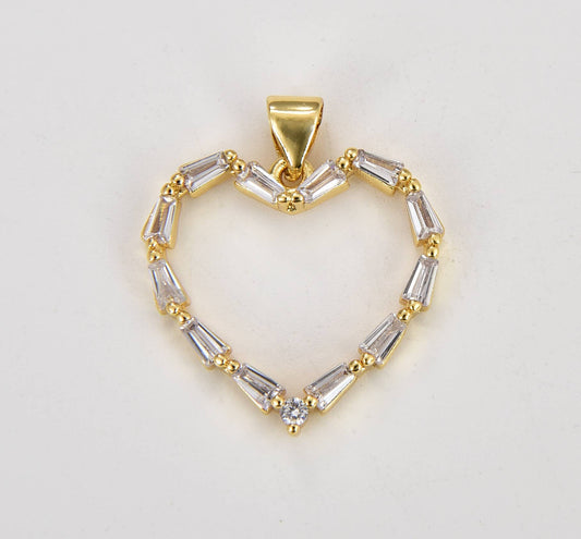 Gold Filled Heart Charm