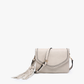 Sloane Flapover Crossbody in Greige
