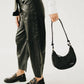 Celeste Crescent Shoulder Bag in Camel