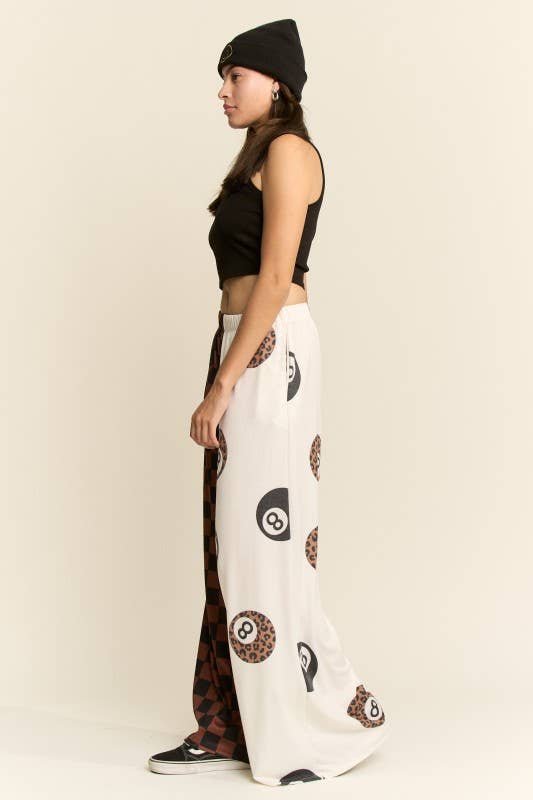 Jessie 8-Ball Checkered Pants