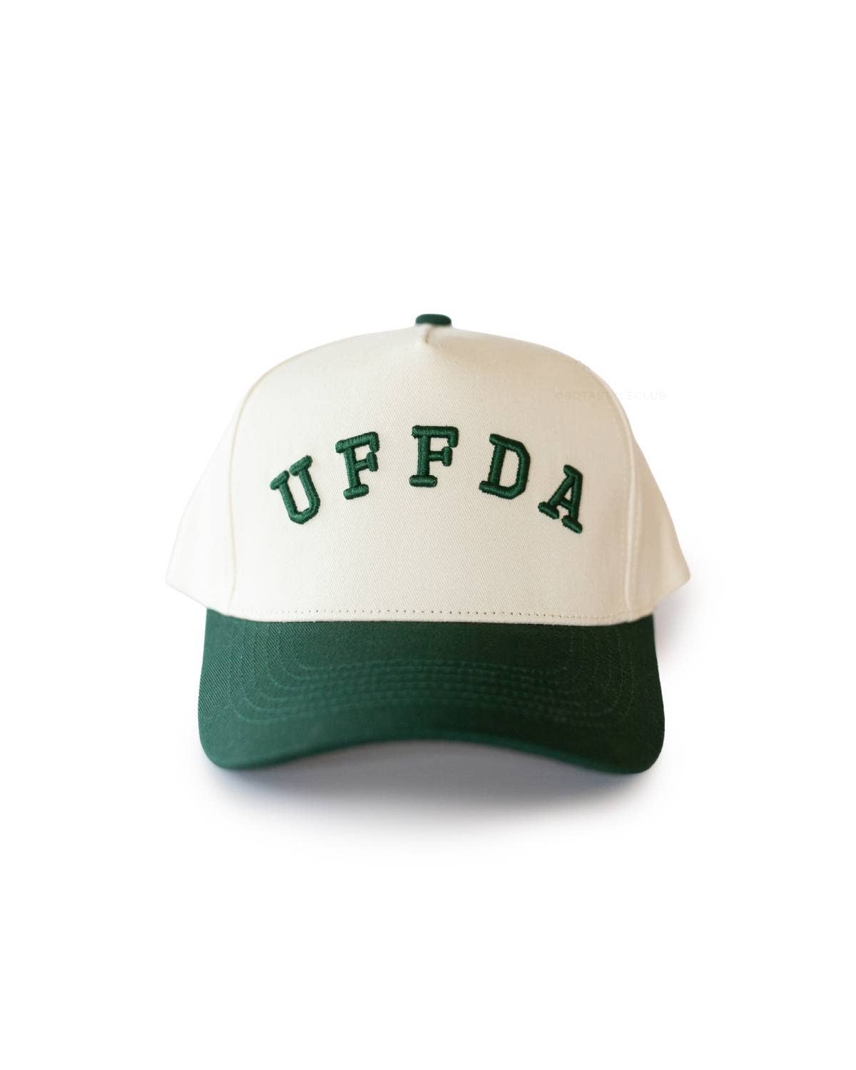 UFFDA Unisex Trucker Hat in Dark Green