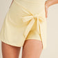 Sleeveless Wrap Tie Front Dress in Pink