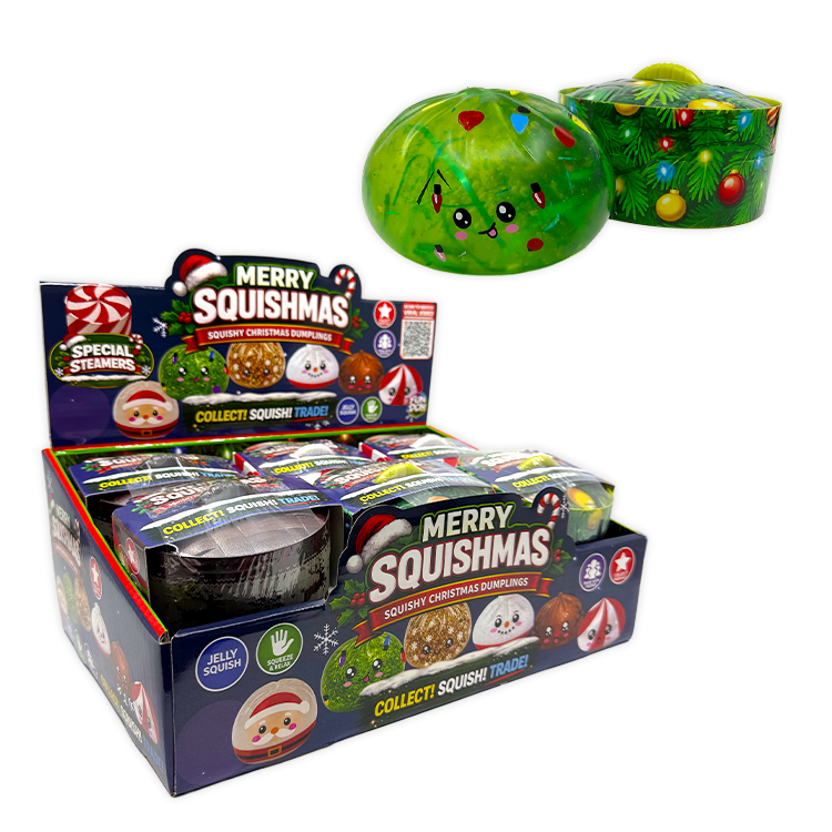 Fun Doh Christmas Dumpling Squishy Toy